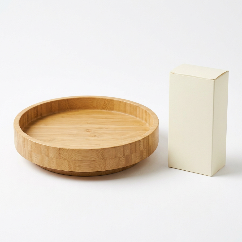 Rotating Bamboo Spice Organizer
