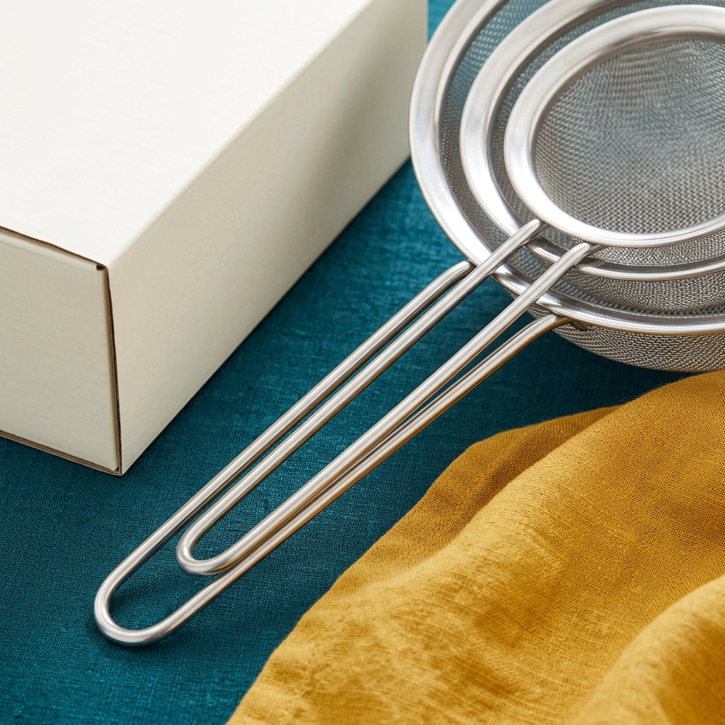 Fine Mesh Stainless Steel Strainer Set